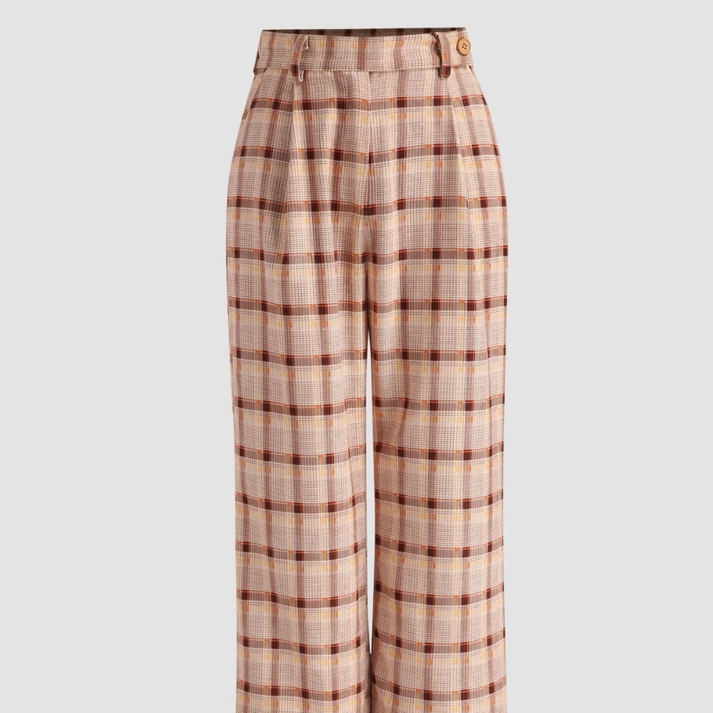 Shop Cider Plaid Trouser
